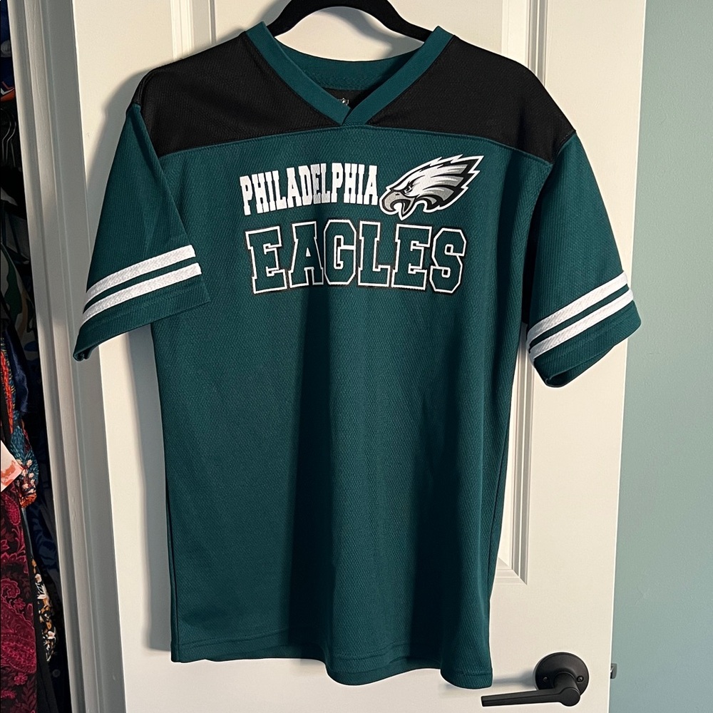 Philadelphia Eagles Kids Jersey - Green and Black